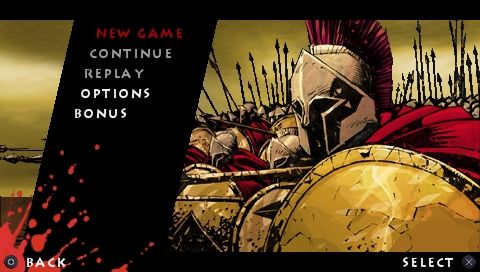 300: March to Glory screenshot 4 for PSP